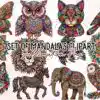 Set of Mandalas Clipart PNG Graphics set-of-mandalas-clipart-png-graphics
