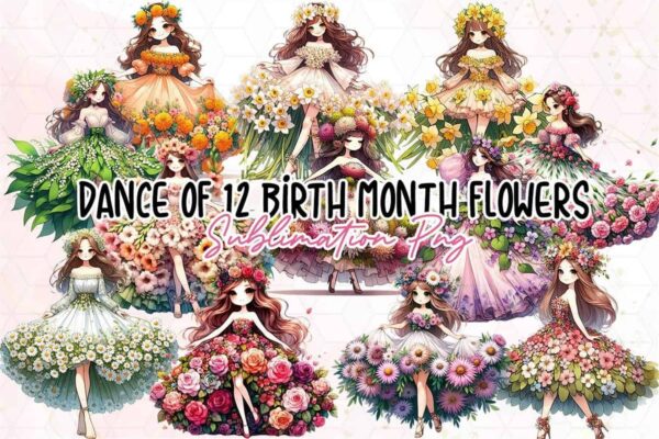 the-dance-of-12-birth-month-flowers