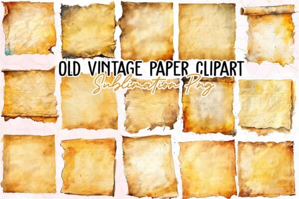old-vintage-paper-clipart-png-graphics