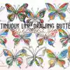 Continuous Line Drawing Butterfly continuous-line-drawing-butterfly