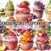 Fruit Cupcake Clipart PNG Graphics fruit-cupcake-clipart-png-graphics