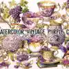 watercolor-vintage-purple-cup-clipart