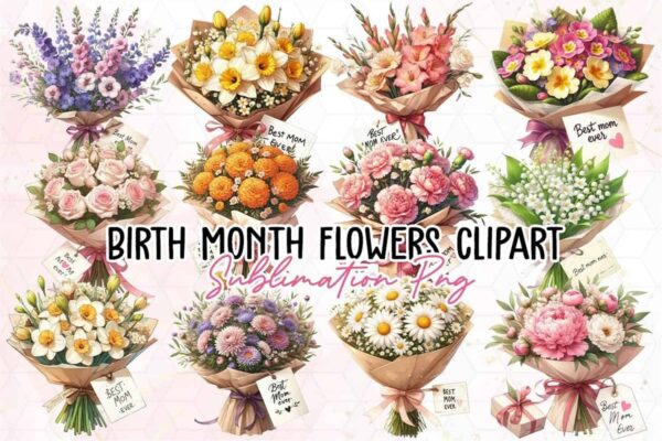 best-mom-ever-12-birth-month-flowers