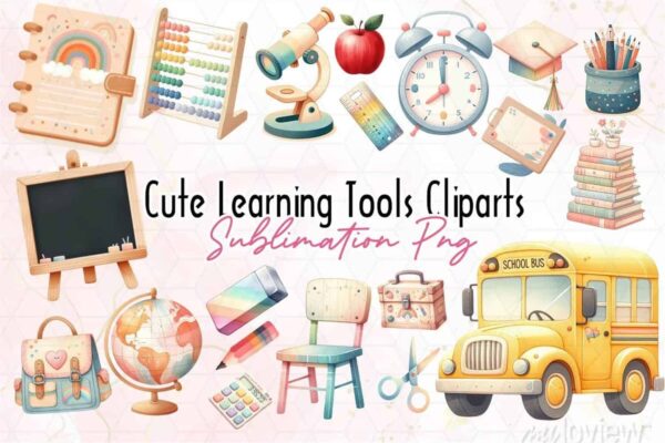 cute-learning-tools-clipart-png-graphics