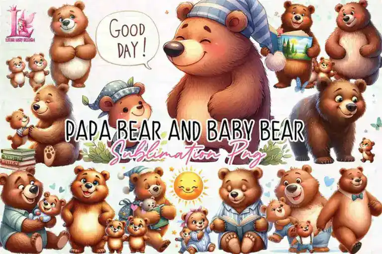 papa-bear-and-baby-bear-clipart-png