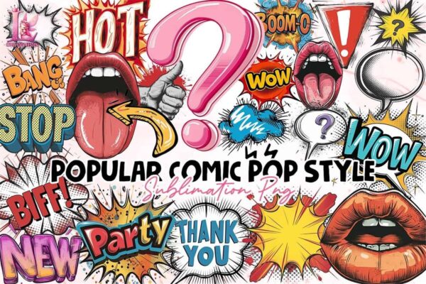 popular-comic-pop-style-clipart-png