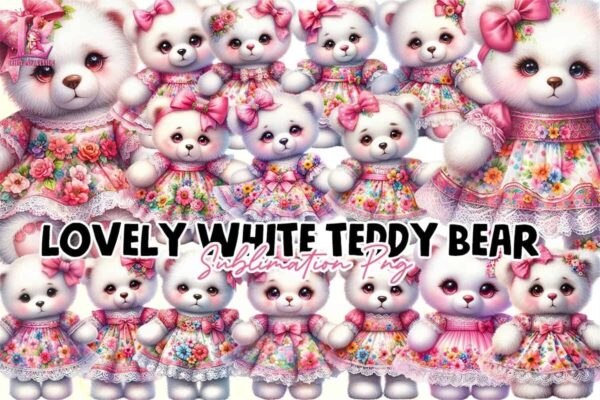 lovely-white-teddy-bear-clipart-png