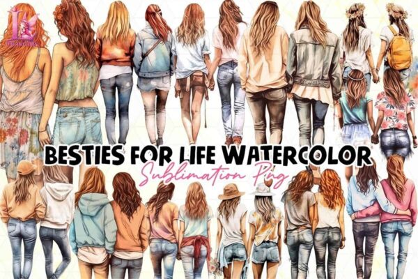 besties-for-life-watercolor-clipart-png