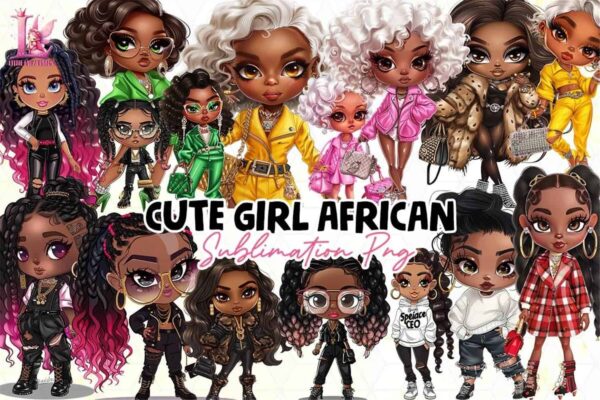 cute-girl-african-clipart-png