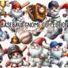 baseball-gnome-collection-clipart-png