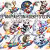 Cute Animals on Rockets Clipart PNG cute-animals-on-rockets-clipart-png