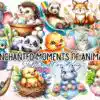 Enchanted Moments of Animal Clipart PNG enchanted-moments-of-animal-clipart-png