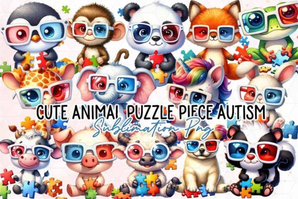 cute-animal-puzzle-piece-autism-clipart