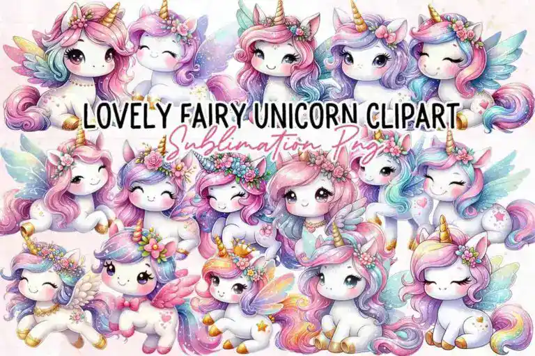 lovely-fairy-unicorn-sublimation-clipart