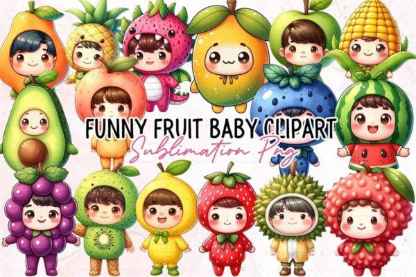 funny-fruit-baby-sublimation-clipart-png