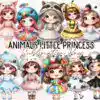 Animals Little Princess Clipart PNG animals-little-princess-clipart-png