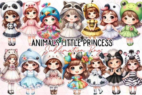 animals-little-princess-clipart-png