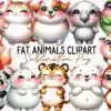 Fat Animals Sublimation Clipart PNG fat-animals-sublimation-clipart-png