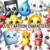 Cute Cartoon Characters Clipart PNG cute-cartoon-characters-clipart-png