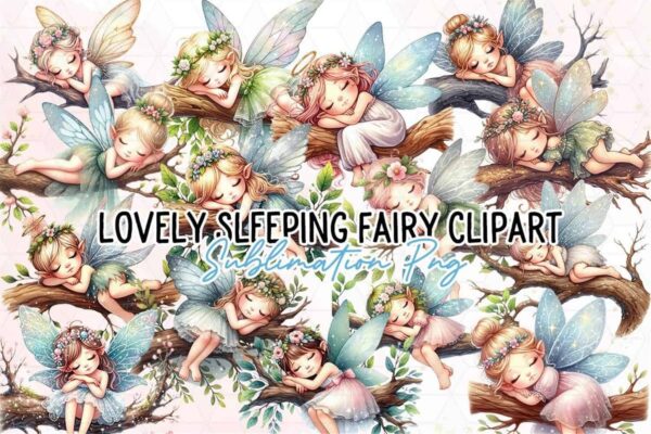 lovely-sleeping-fairy-clipart-png