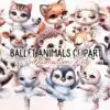 ballet-animals-sublimation-clipart-png