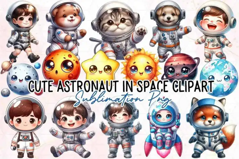 doodle-cute-astronaut-in-space-clipart