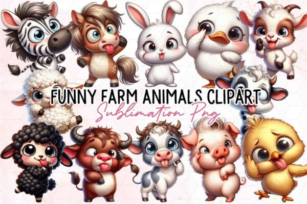 funny-farm-animals-sublimation-clipart