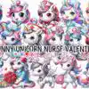 funny-unicorn-nurse-valentine-clipart