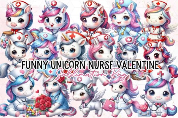 funny-unicorn-nurse-valentine-clipart