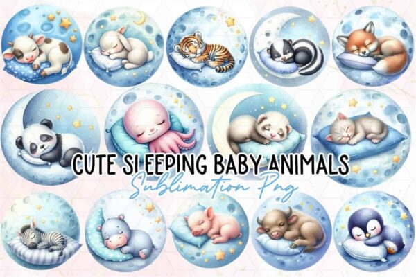 cute-sleeping-baby-animals-clipart-png