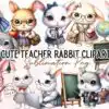 cute-teacher-rabbit-sublimation-clipart