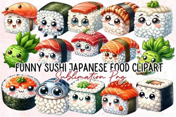 funny-sushi-japanese-food-clipart-png