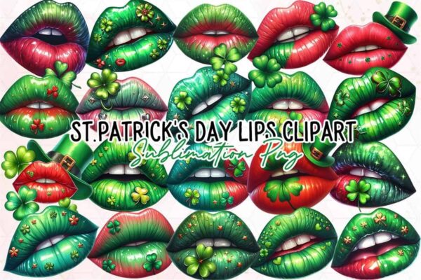 st-patricks-day-lips-clipart-png