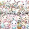 Cute Bunnies Easter Sublimation Clipart cute-bunnies-easter-sublimation-clipart