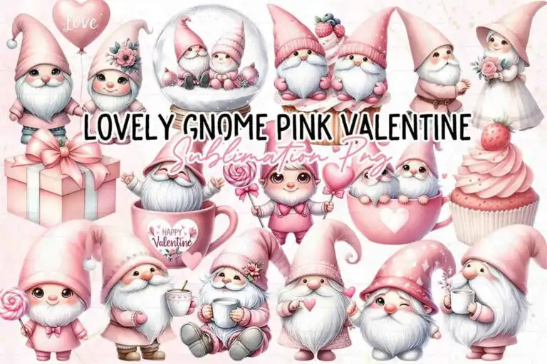 lovely-gnome-pink-valentine-clipart-png
