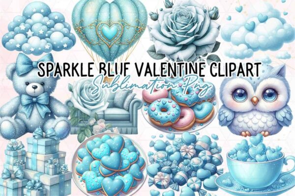 sparkle-blue-valentines-day-clipart-png