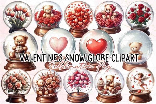 valentines-snow-globe-clipart-png