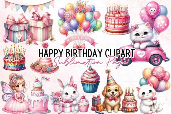 happy-birthday-collection-clipart-png