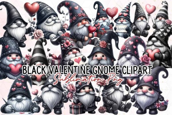 black-valentine-gnome-clipart-png