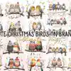 Cute Christmas Birds on Branch Clipart cute-christmas-birds-on-branch-clipart