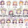 Cute Little Flower Girls Clipart PNG cute-little-flower-girls-clipart-png