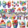 rainbow-knitted-christmas-decoration