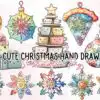 Cute Christmas Hand Draw Clipart PNG cute-christmas-hand-draw-clipart-png