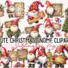 cute-christmas-gnome-watercolor-clipart