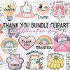 thank-you-stickers-clipart-png-bundle