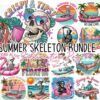 summer-skeleton-bundle-clipart-png