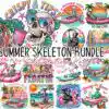 summer-skeleton-bundle-clipart-png