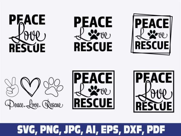 peace-love-rescue