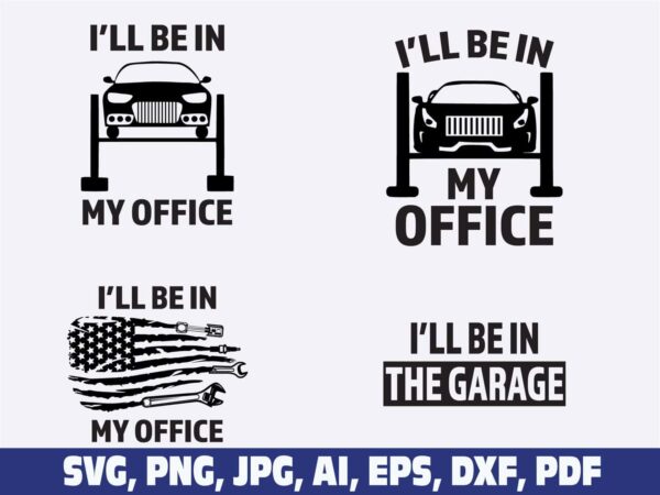 ill-be-in-my-office-garage-car
