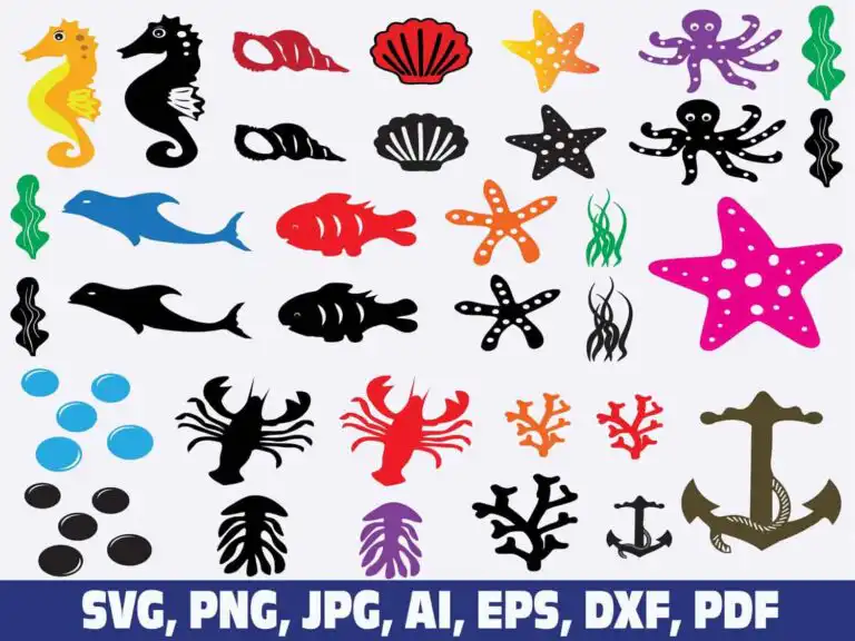 ocean-life-svg-bundle-ocean-animal-svg-under-the-sea-svg-fish-silhouette